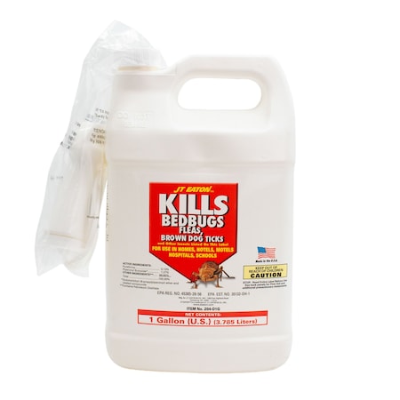 Jt Eaton Bed Bug Spray, Pyrethrin, 1 gal. 204-O1G