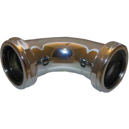 Westlake Pipe & Fittings 1-1/2'' Chrome-Plated Elbow 3/1/3863