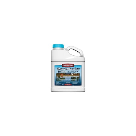 Gordons PondMaster Algaecide, Liquid, Light Blue, 1 gal 3251072