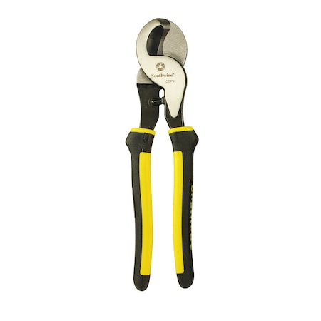 Southwire TOOLS AND FASTENERS RV Beveled Tip Cable Cutter 9 Inch Length Black Yellow Handle Comfort Grip CCP9