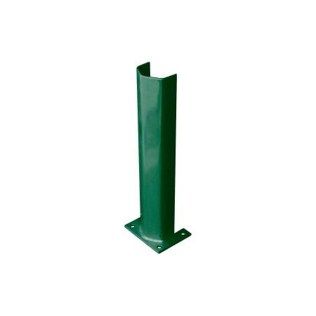 Bluff Mfg 1/4" Thick 24" H Steel Post Protector Green 1/4PO24CG