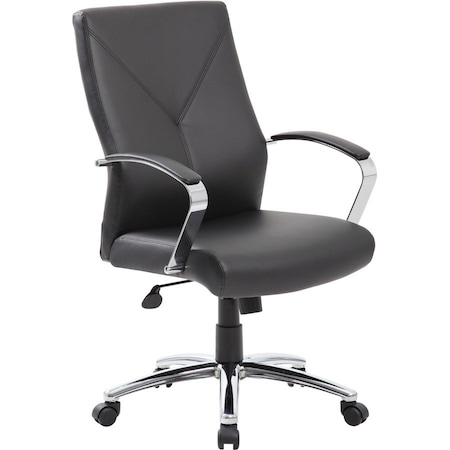 Boss LeatherPlus Executive Chair B10101-BK