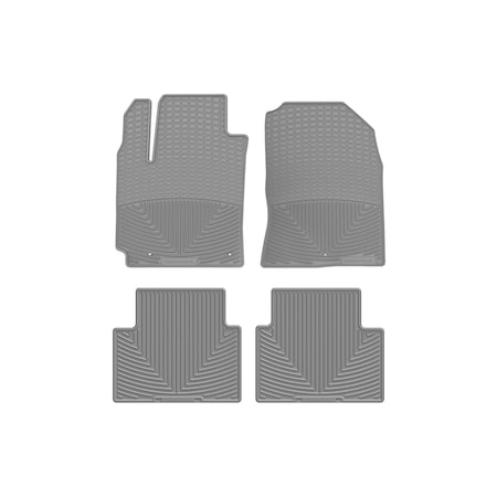 Weathertech Grey, Front and Rear All Weather Floor Mats W497GR-W217GR