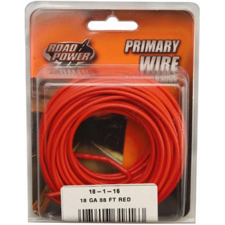Southwire 55667433 33 ft. RED 18 Gauge Primary Wire 115655