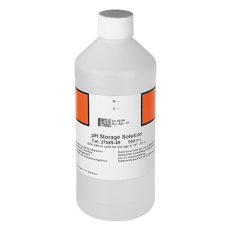 Hach Ph Electrode Storage Solution, 500 mL 2756549
