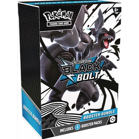 Pokemon Booster Bundle Scarlet and Violet-Black Bolt Trading Cards 10-10115-113