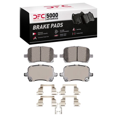 Dfc 5000 Advanced Disc Brake Pad Set,  1552-1028-01