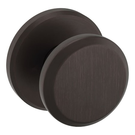 Baldwin Baldwin Preconfigured 5023 Knob with R016 Rose Half Dummy Lock Venetian Bronze Finish - 5023112IDM