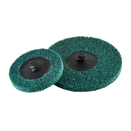 Superior Abrasives UNITIZED FINAL POLISHING QUICK CHANGE DISC SC 3" TYPE-R 1/4" 2SVF A019767