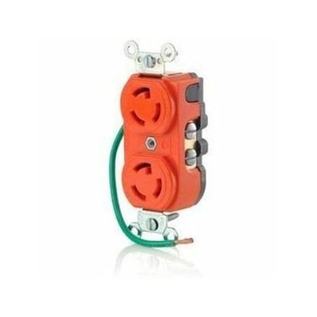 Leviton Industrial Grade Receptacle 15 Amp, 277 Volt 4750-IG