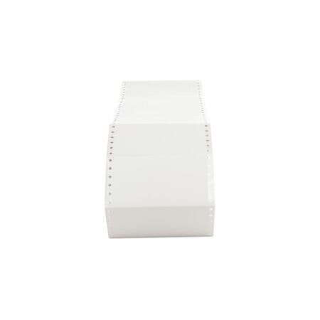 Universal Dot Matrx Printer Label, 2-15/16x5, 3000PK UNV75114