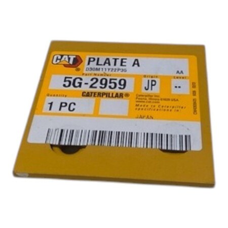 Caterpillar PLATE A, CATERPILLAR OEM 5G2959 5G2959