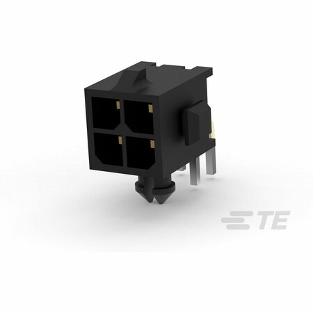 Te Connectivity Power Connector, 4 Contact(S), Male, Solder Terminal, Plug 3-794620-4