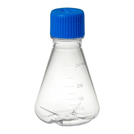 Zoro Select Erlenmeyer Flasks, 138.2 mm H, PK12 F4061-B