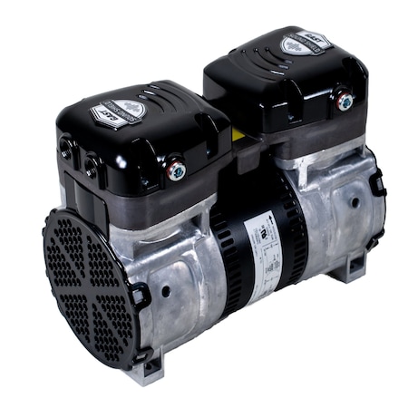 Gast Piston Air Compressor, Rocking, 0.5 hp 87R647-PS101-N470X