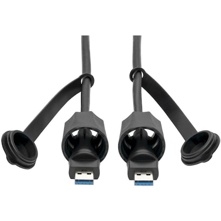 Tripp Lite USB-A CABLE SUPERSPEED USB 3.0/3.1 INDUSTRIAL SHIELDED M/M 13FT , IP68 U325-013-IND