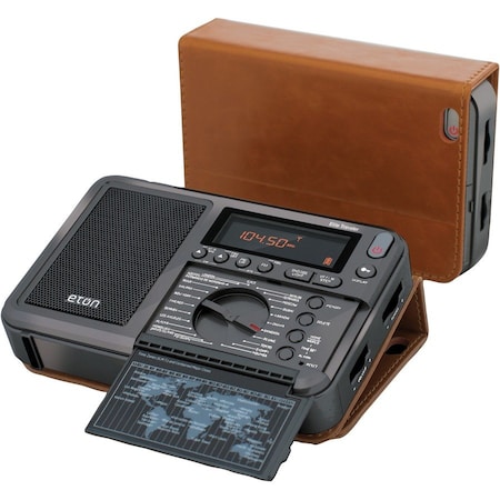 Eton Elite Traveler Radio - 500 x DAB+ - LCD Display - Headphone - 4 x AA - Desktop/Portable NELITETRAVELLER