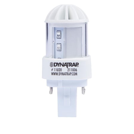 Dynatrap Replacement Light Bulb, UV LED, Glass, White, For: DT162 and DT1130 Mosquito and Insect Traps 11020