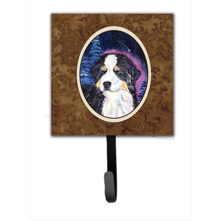 Carolines Treasures Starry Night Bernese Mountain Dog Leash Holder Or Key Hook SS8446SH4