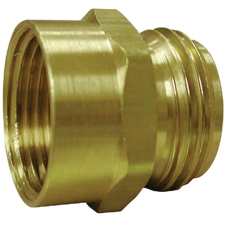 Anderson Metals 3/4'' MHT x 3/4'' FIP Brass Adapter 737480-1212