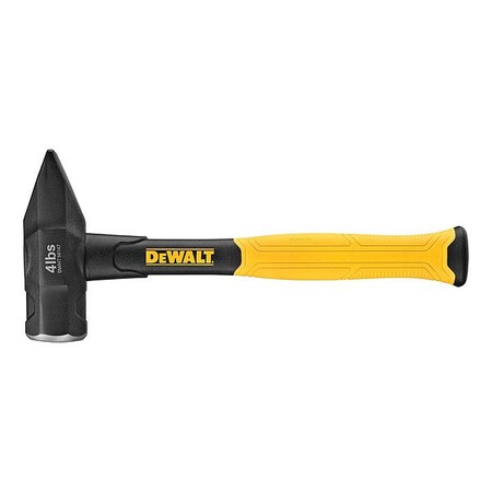 Dewalt Blacksmith Hammer, Fiberglass, 4 lb DWHT56147