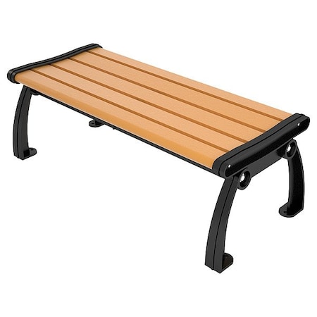 Ultrasite Outdoor Bench, 48 in L, Cedar PB 4CEDBFHERBAC