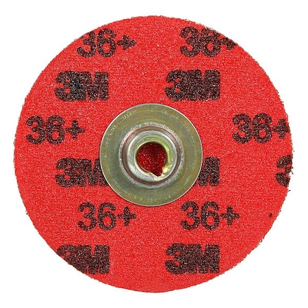 3M Quick-Change Disc, 36 Grit, 3 in, PK50 7100347235