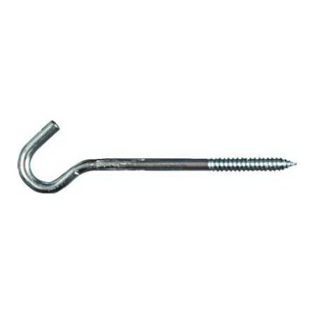 National Hardware 38x8 Zinc Screw Hook, 10PK N220-897