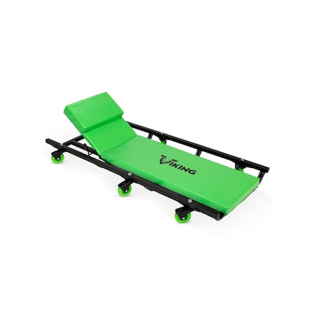 American Forge & Foundry Creeper, Steel, 400 lb, Heavy-Duty, Green 57102