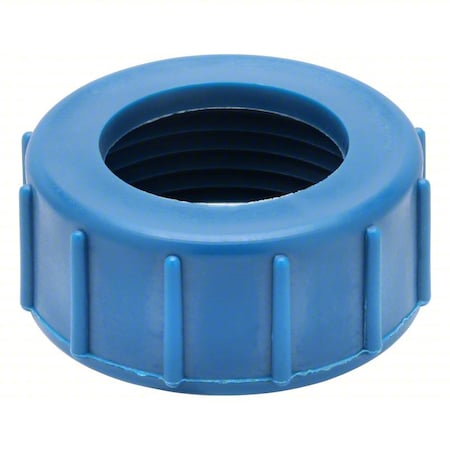 Finish Thompson Nut, ForPumpTube, ForEFP;EFV, Polypropylene 107069-1