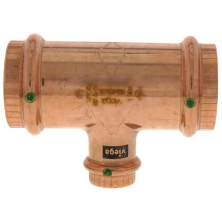 Viega ProPress tee P1 1.5 P2 1.5 P3 0.75 copper 77462