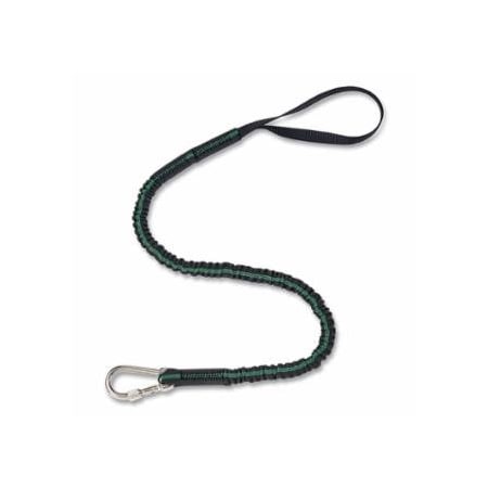 Msa Safety Retractable Tool Tether, Carabiner/Loop, 0.8 in W x 35.4 in Retracted L x 47.2 in Extended L, 15 454-10207288