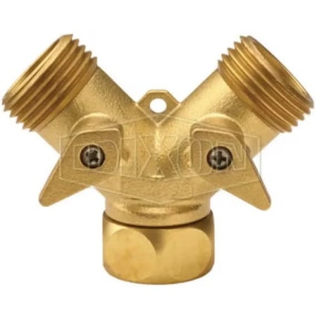 Dixon BRASS GARDEN HOSE in Y in VALVE 500GHY