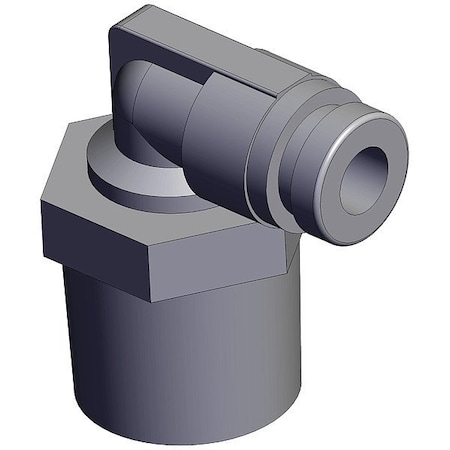 Smc Push-Fit Fitting, Elbow KQG2L04-02S