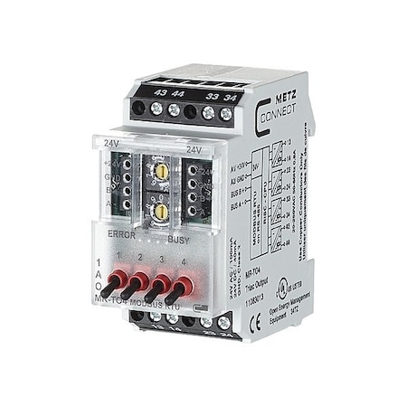 Metz Connect Modbus Module, 24V AC/DC, 4 Outputs 11083013