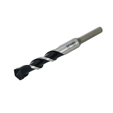 Spyder 3/8-Inch x 6-Inch Three-Flat Grip Shank Rotary Hammer Drill Bit 950064