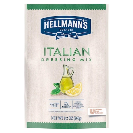 Hellmanns Italian Salad Dressing Dry Mix Pouch, 9.2 Ounce 67860203
