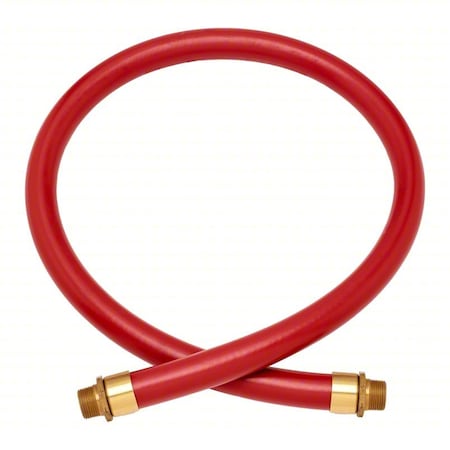 Husky Fueling Hose, 150 ft L, Red, 250 psi CP241800FABA
