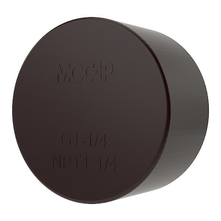 Mocap Thread Protector Cap, Black, LDPE, PK80 PC161BK1-BOX
