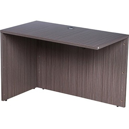 Boss Desk Return Reversible Return, 42" x 20", Driftwood, Driftwood N191-DW