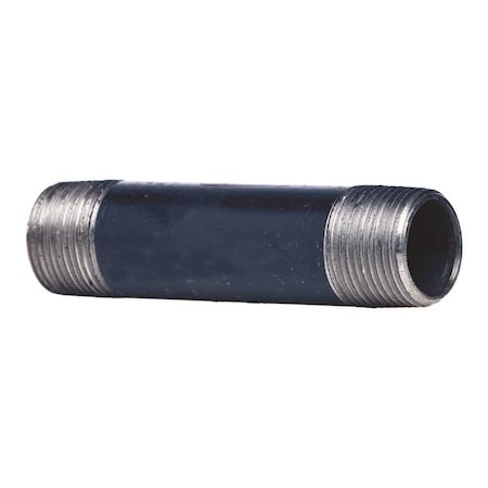 Southland 1-1/4 in. x 10 in. Black Steel Nipple 586-100