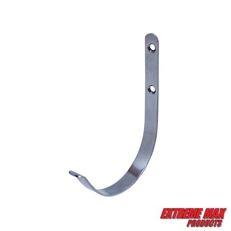 Extreme Max 3006.6771 Stainless Steel Ring Buoy Hook / Bracket / Cradle 3006.6771