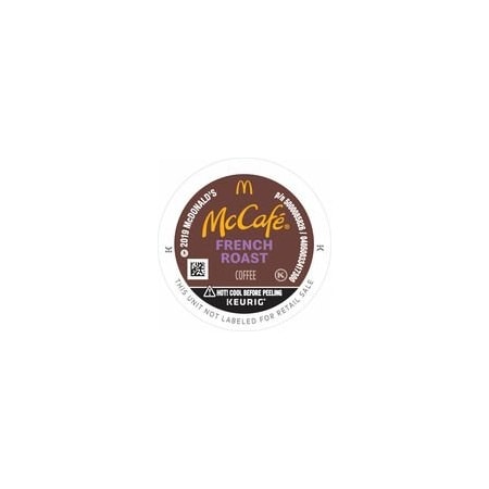 Mccaf e K-Cup French Roast Coffee, Compatible with Keurig Brewer, Dark/Bold, K-Cup, 4PK 5000358126