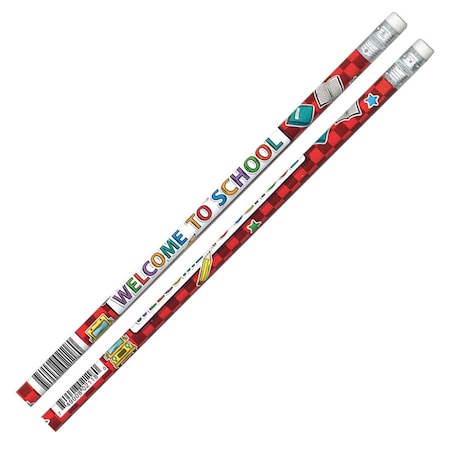 Tosafos Welcome To School Pencils - 12 Dozan TO3483152