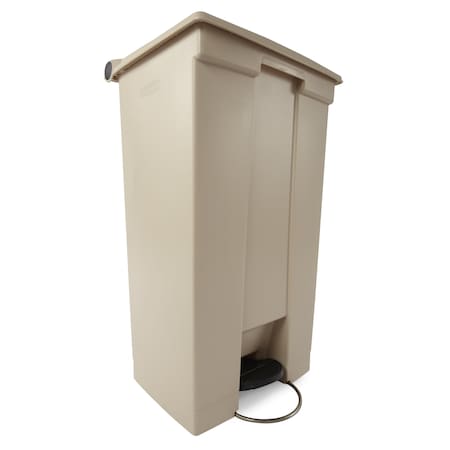 Rubbermaid Commercial GAL STEP ON CONTAINER, BEIGE SMFG614600BEIG