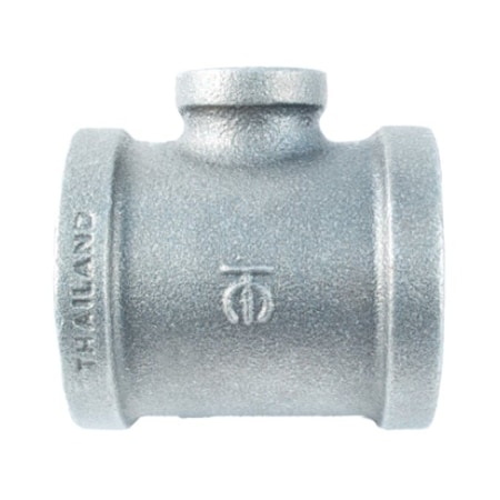 Msi Products 1-1/2inx1/2in INDUSTRIAL 150lb Galvanized Malleable Iron Reducing Tee A22202242408