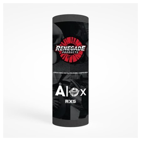 Renegade Products Usa AlOx Structured Polishing Compounds, Full Tube, RX5: Ultra Fine Finish White CBMRX5-MBAR