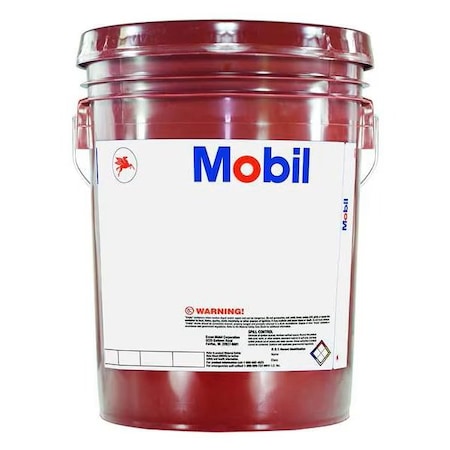 Mobil Gear Oil, Pail, 5 gal, SHC 634, 460, Orange 110849