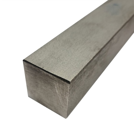 Online Metal Supply 3-1/2 in x 3-1/2 in x 24 in, 17-4 Stainless Steel Square Bar, HRAP 174SQBRHRT3.5W3.5L24.1