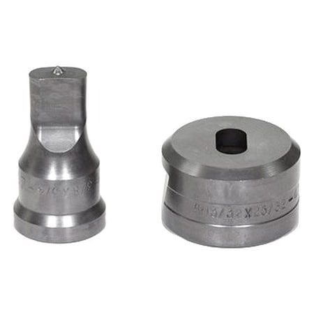Edwards Oblong Punch & Die Set ED9-PDOB3/8X3/4